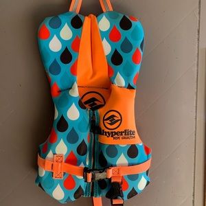 Hyper lite infant life vest